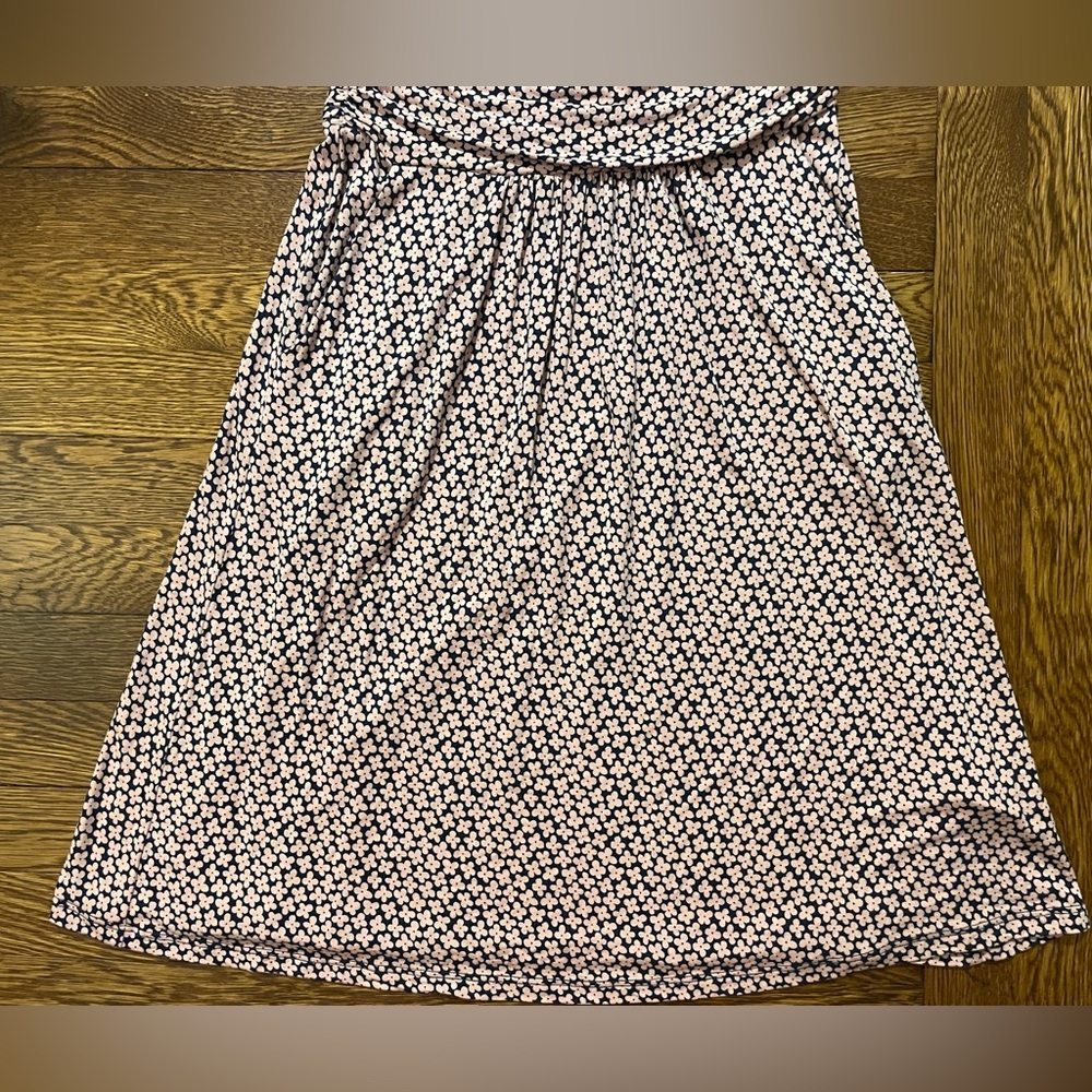 Boden Pink Daisy Amelie Jersey Dress w Pockets Size 2P - Picture 6 of 14
